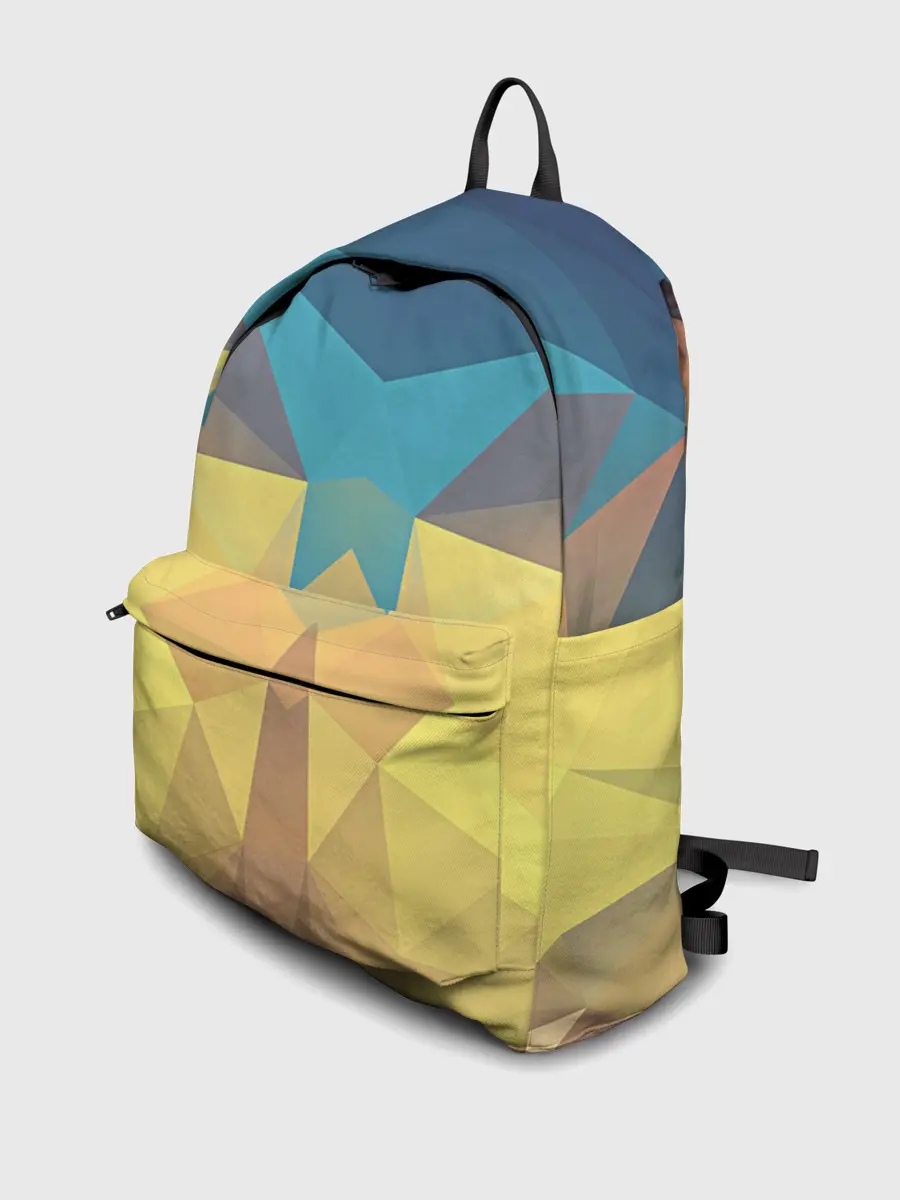 Рюкзак джинсовый / Абстрактная Геометрия