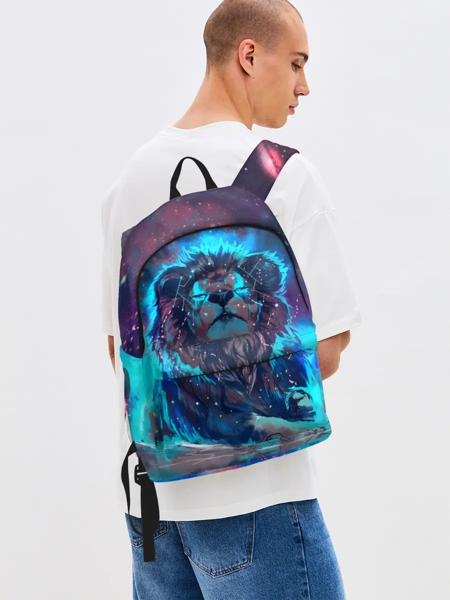 Рюкзак джинсовый / Galaxy Lion