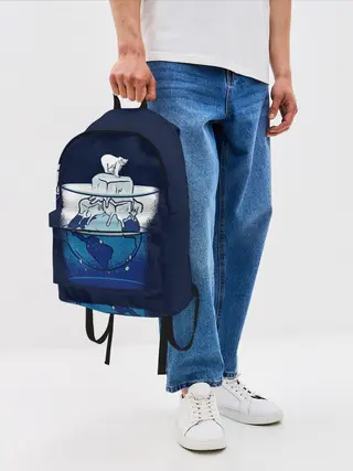 Рюкзак джинсовый / Polar Ice Bear