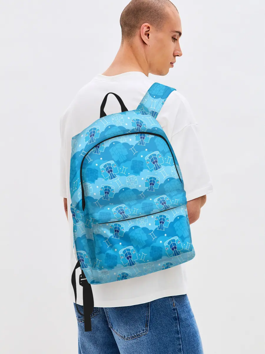 Рюкзак джинсовый / Близнецы