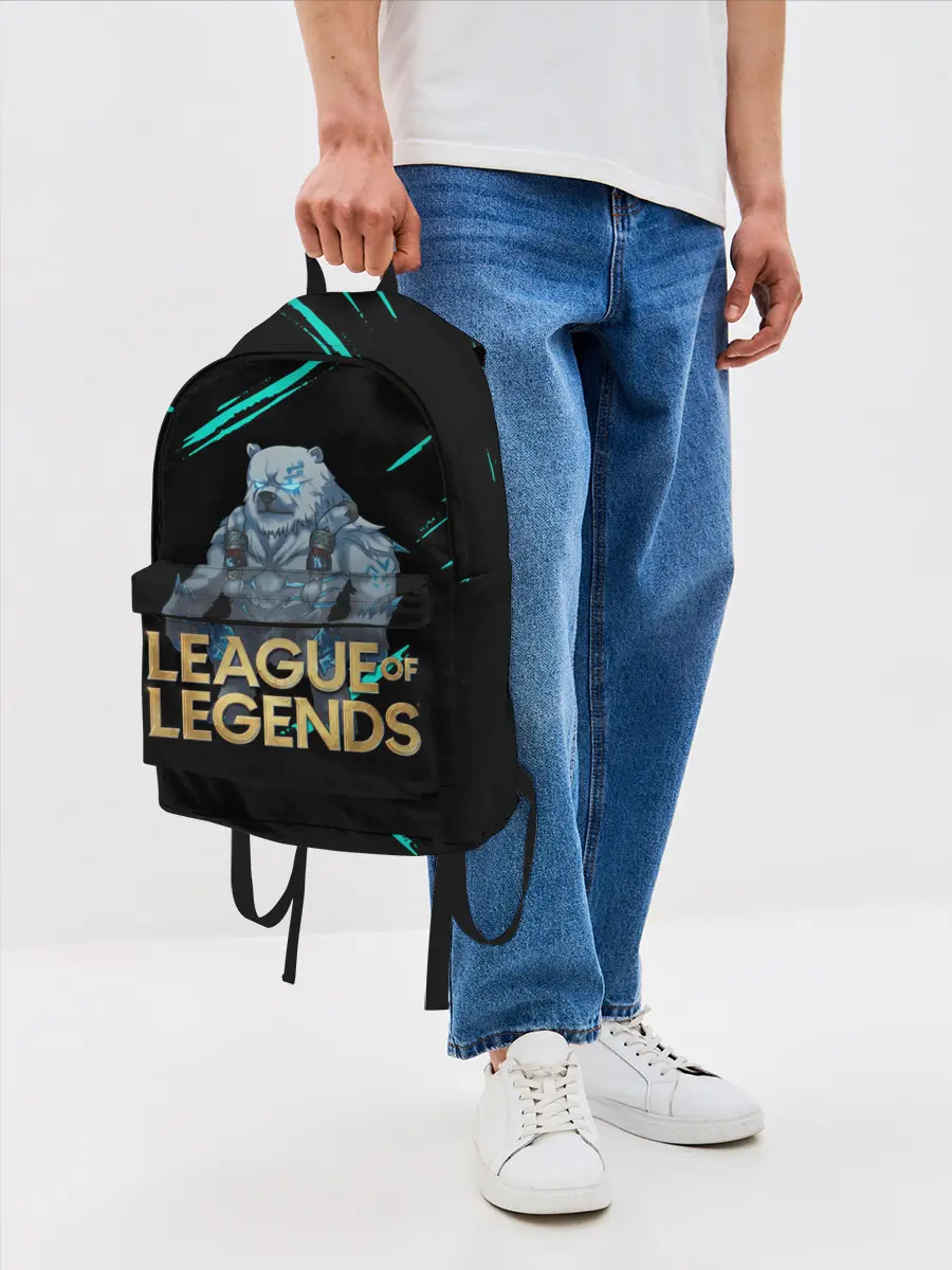 Рюкзак джинсовый / Volibear | LOL