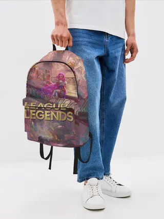 Рюкзак джинсовый / Красотка | LOL