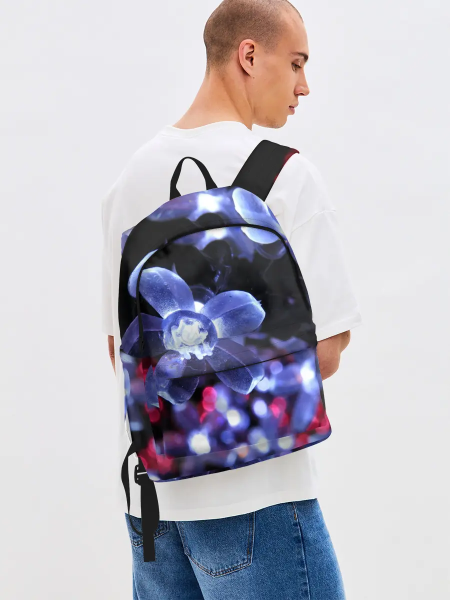 Рюкзак джинсовый / Неоновые цвета