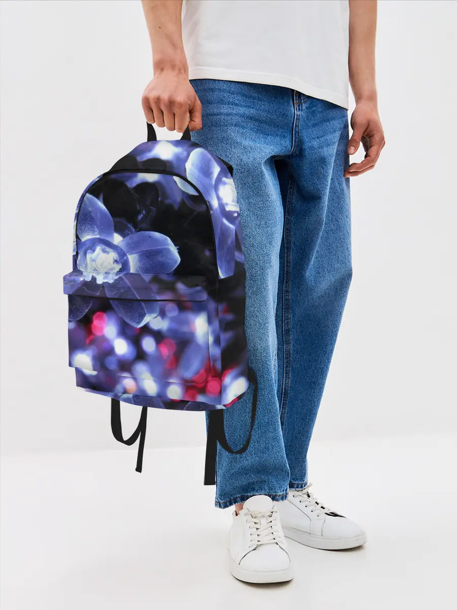 Рюкзак джинсовый / Неоновые цвета