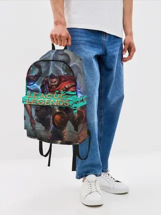 Рюкзак джинсовый / Персонажи | LOL