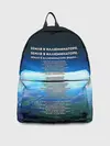 Рюкзак джинсовый / Земля в иллюминаторе | ТЕКС