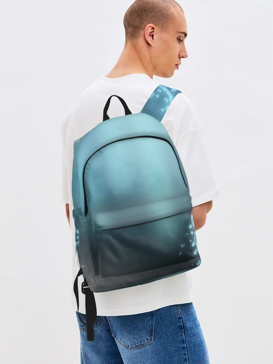 Рюкзак джинсовый / Водяные свечения