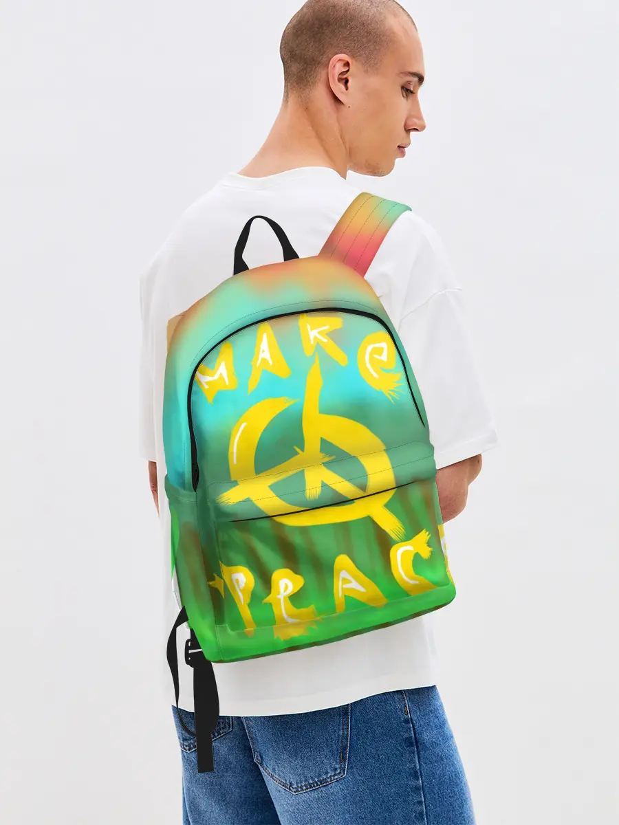 Рюкзак джинсовый / Make peace