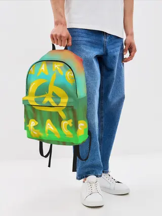 Рюкзак джинсовый / Make peace