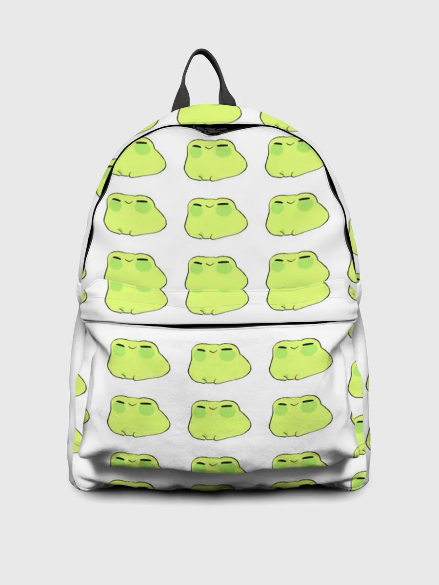 Рюкзак джинсовый / лягушечки