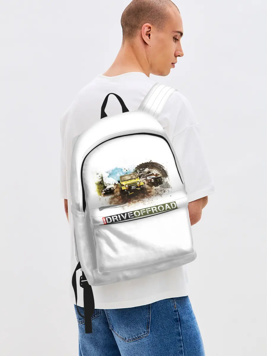 Рюкзак джинсовый / внедорожник