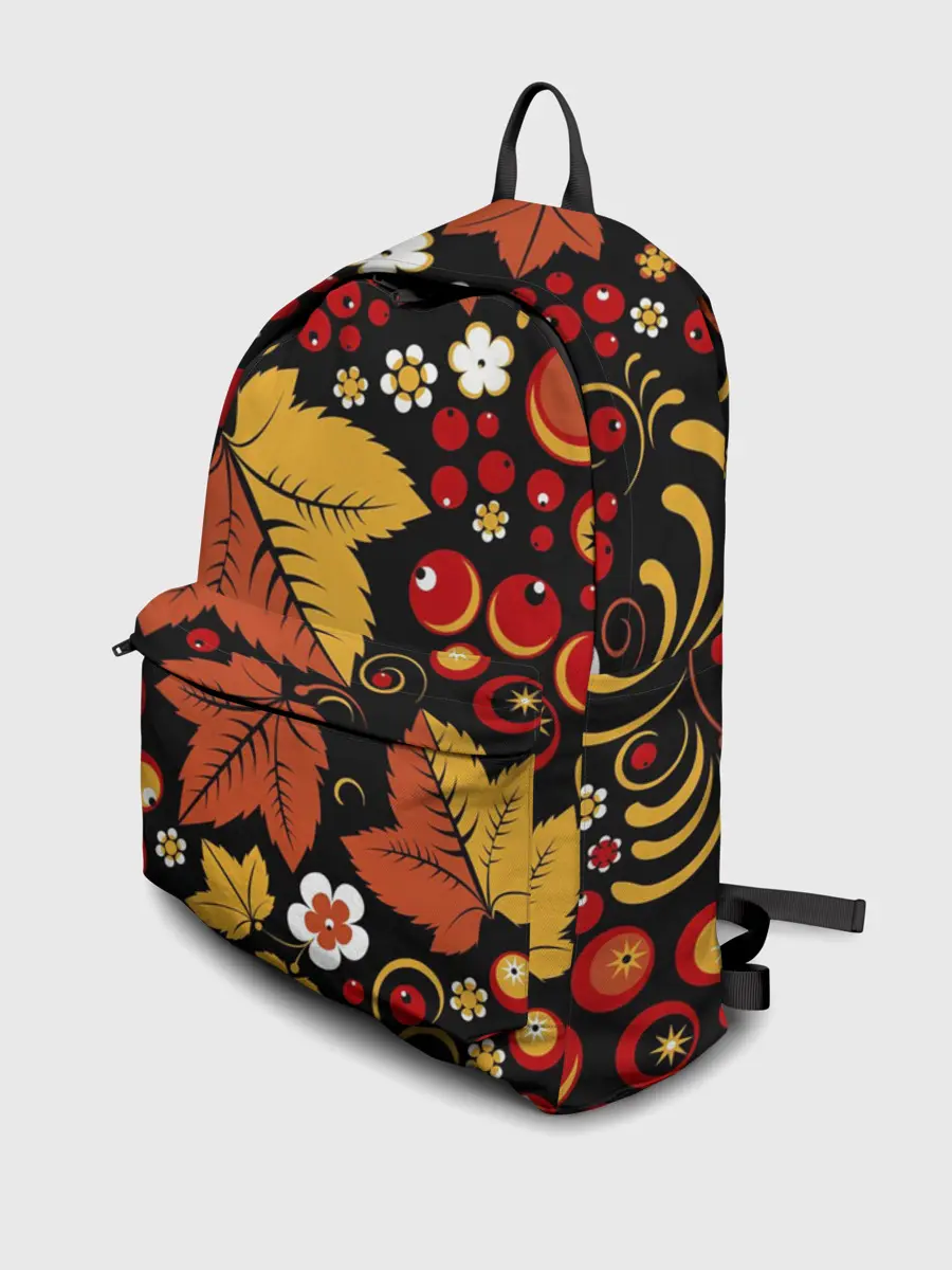 Рюкзак джинсовый / ХОХЛОМА