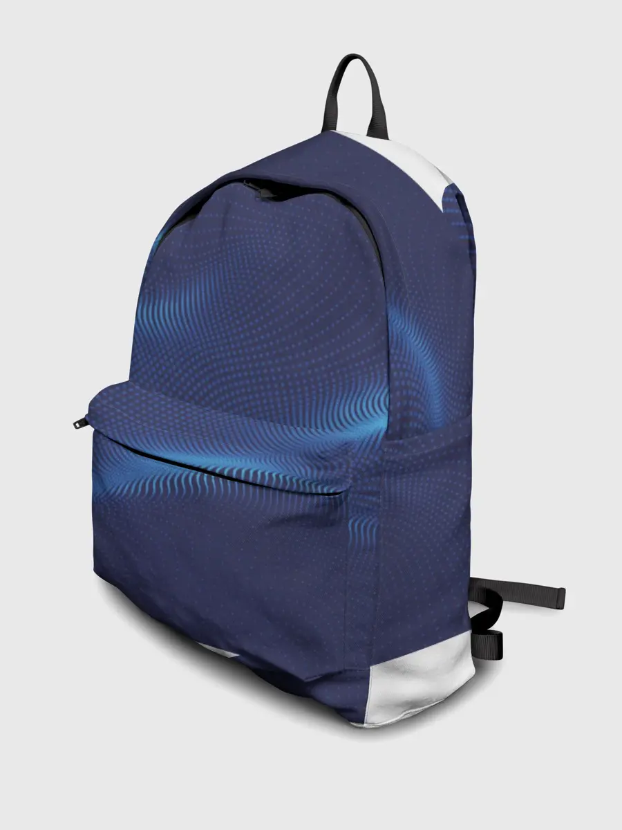 Рюкзак джинсовый / 3D волна