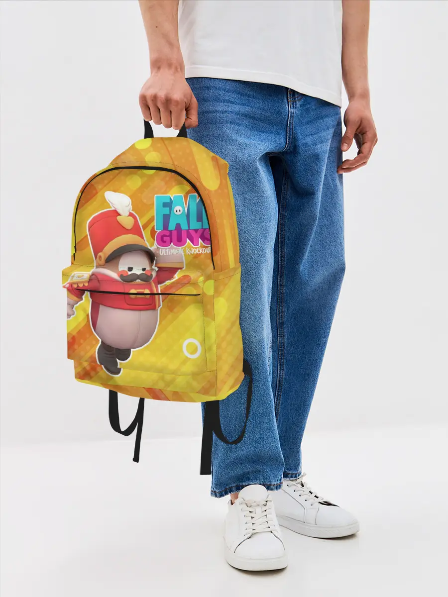 Рюкзак джинсовый / FALL GUYS | Щелкунчик