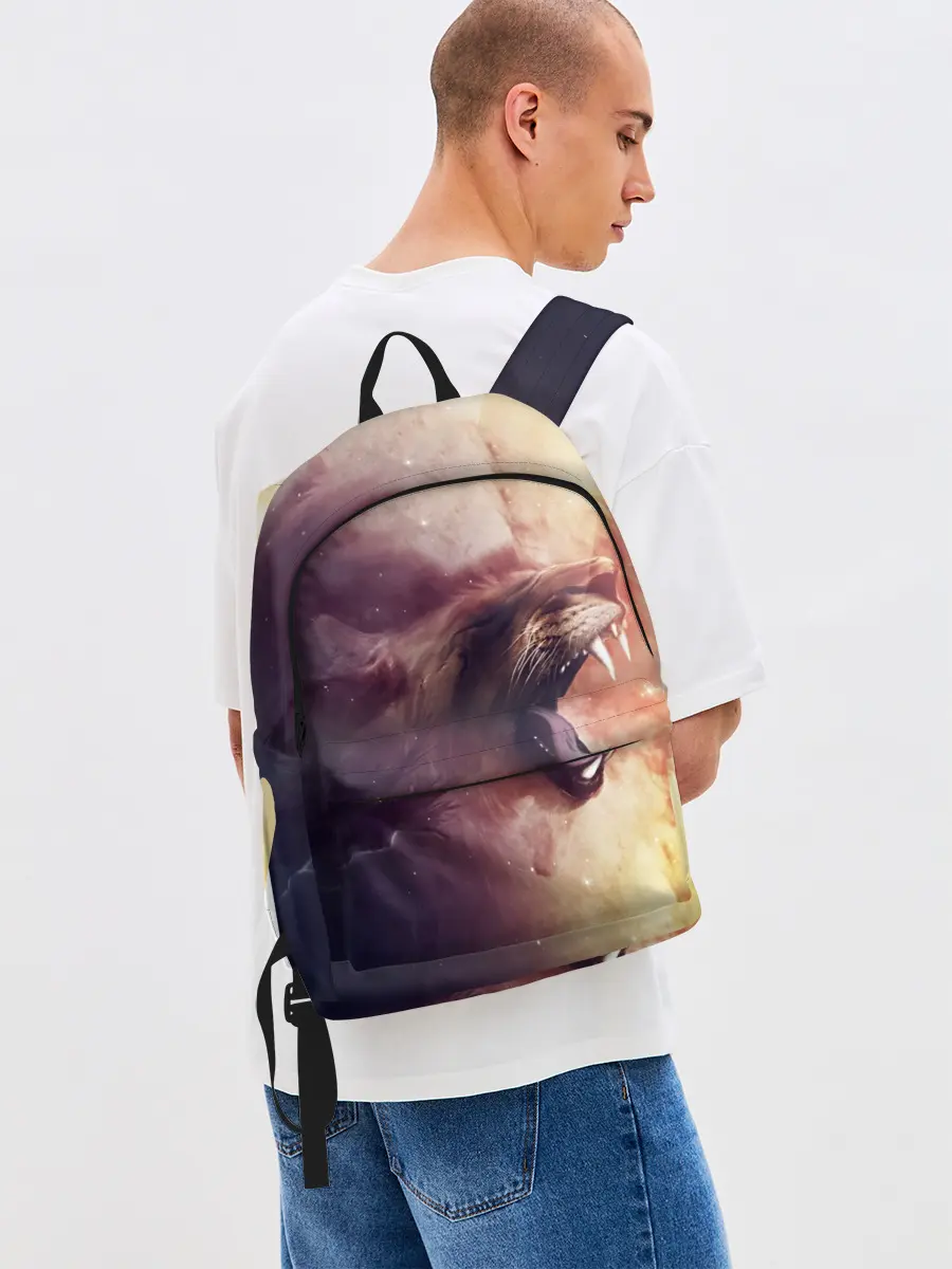 Рюкзак джинсовый / TIGER ROAR