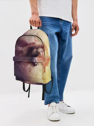 Рюкзак джинсовый / TIGER ROAR