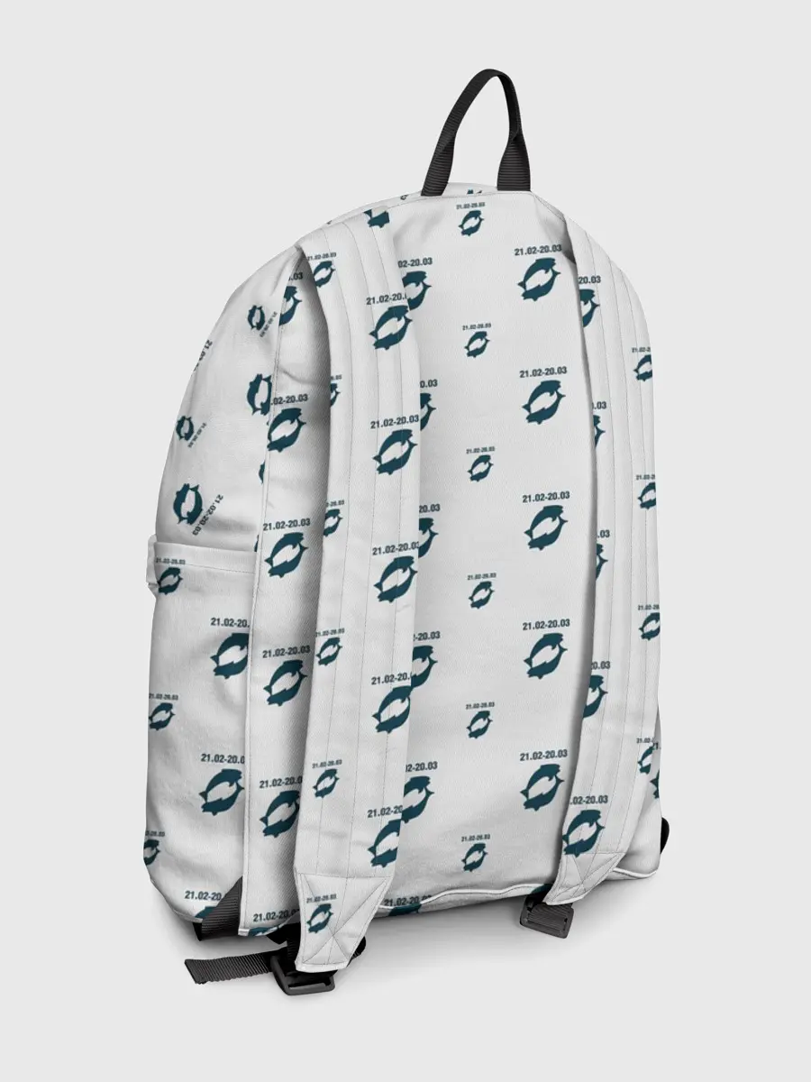 Рюкзак джинсовый / Рыбы