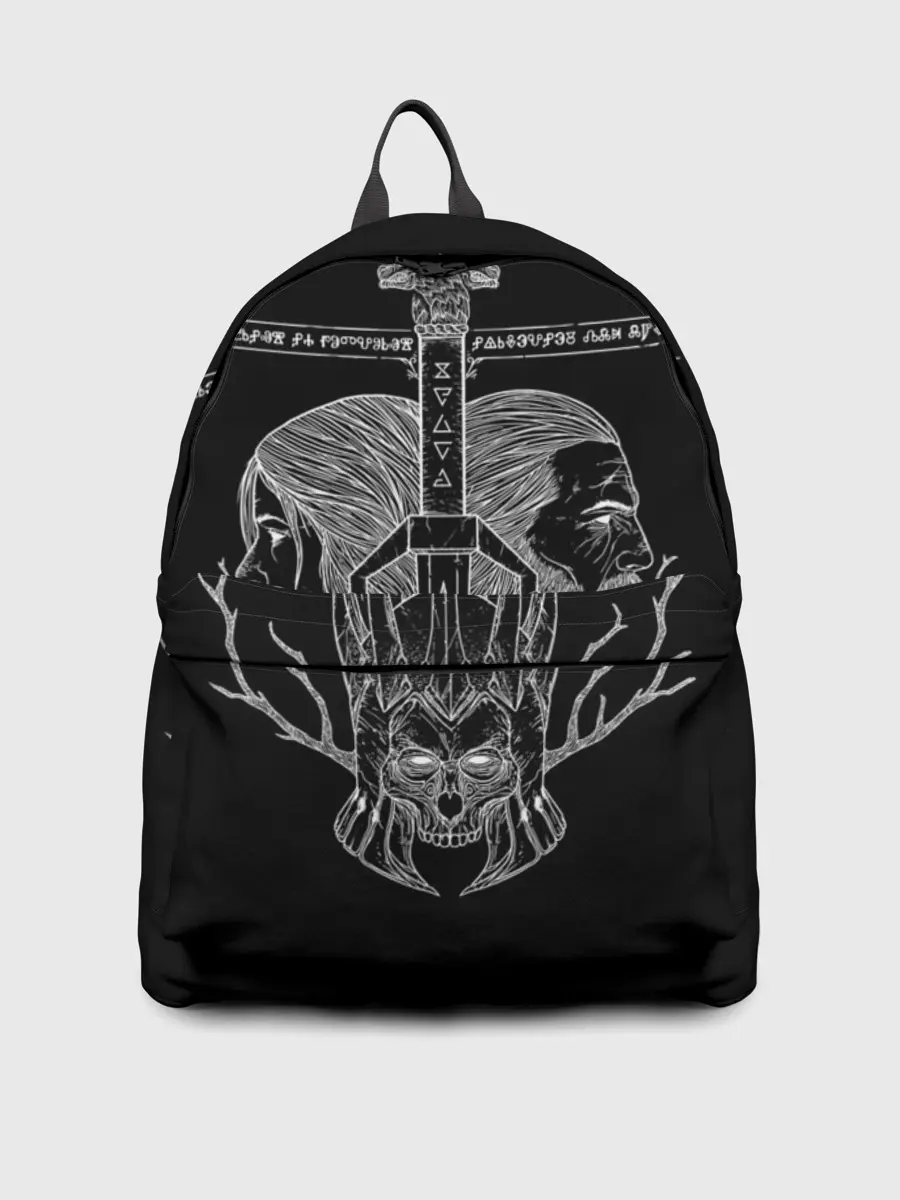 Рюкзак джинсовый / Дикая охота | Ведьмак