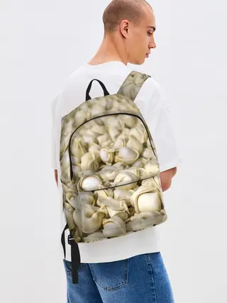 Рюкзак джинсовый / Пельмени