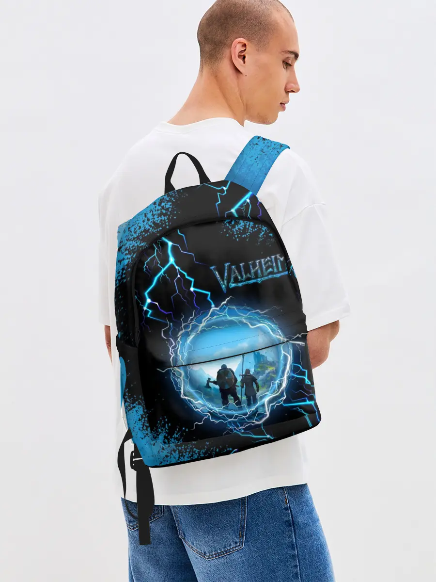 Рюкзак джинсовый / Valheim | Вальхейм