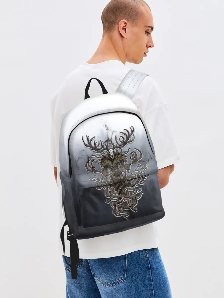 Рюкзак джинсовый / Леший