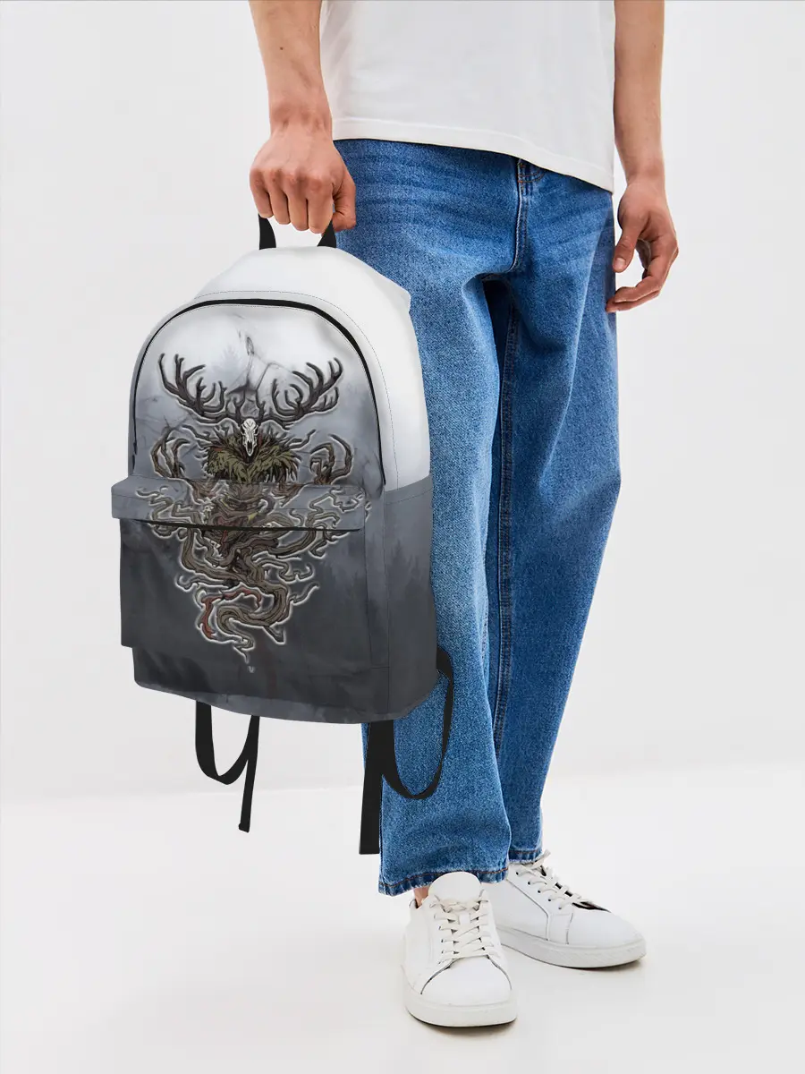 Рюкзак джинсовый / Леший