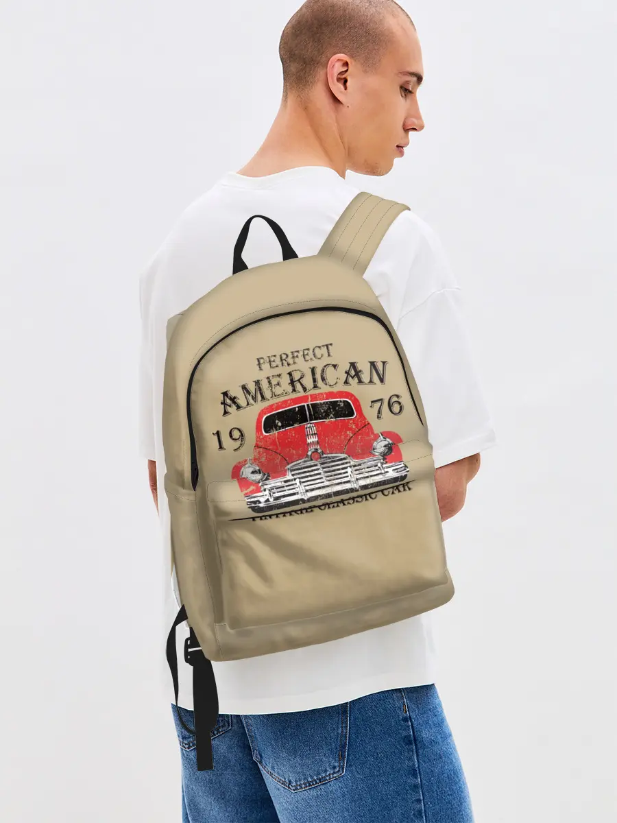 Рюкзак джинсовый / AMERICAN CAR