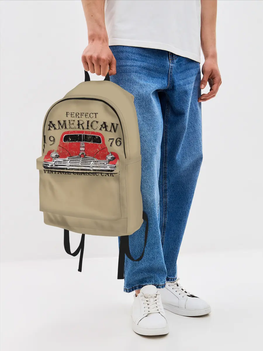 Рюкзак джинсовый / AMERICAN CAR