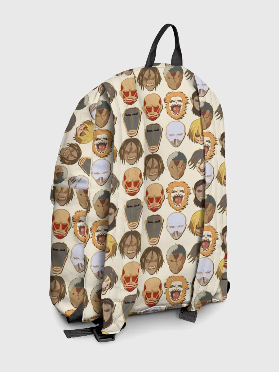 Рюкзак джинсовый / Девять титанов - паттерн