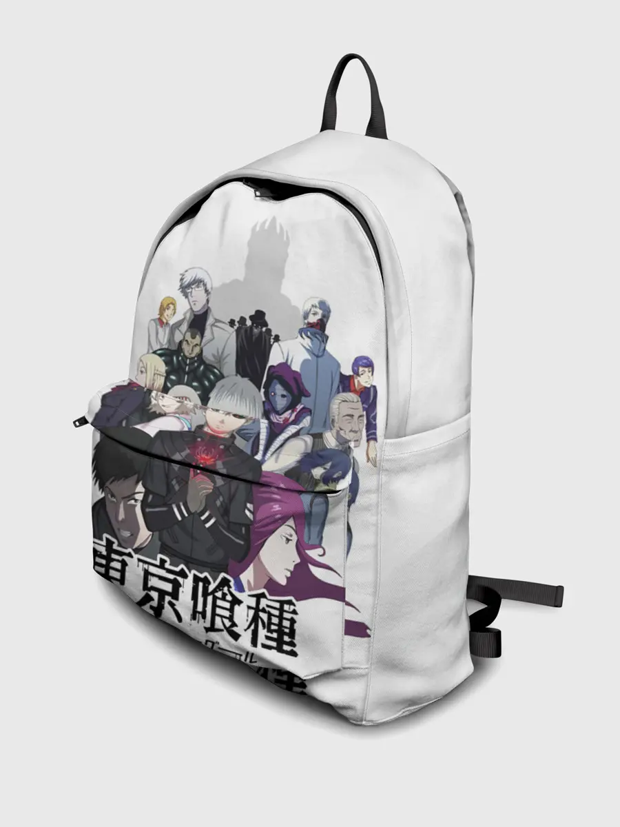 Рюкзак джинсовый / Канеки Кен и другие персонажи