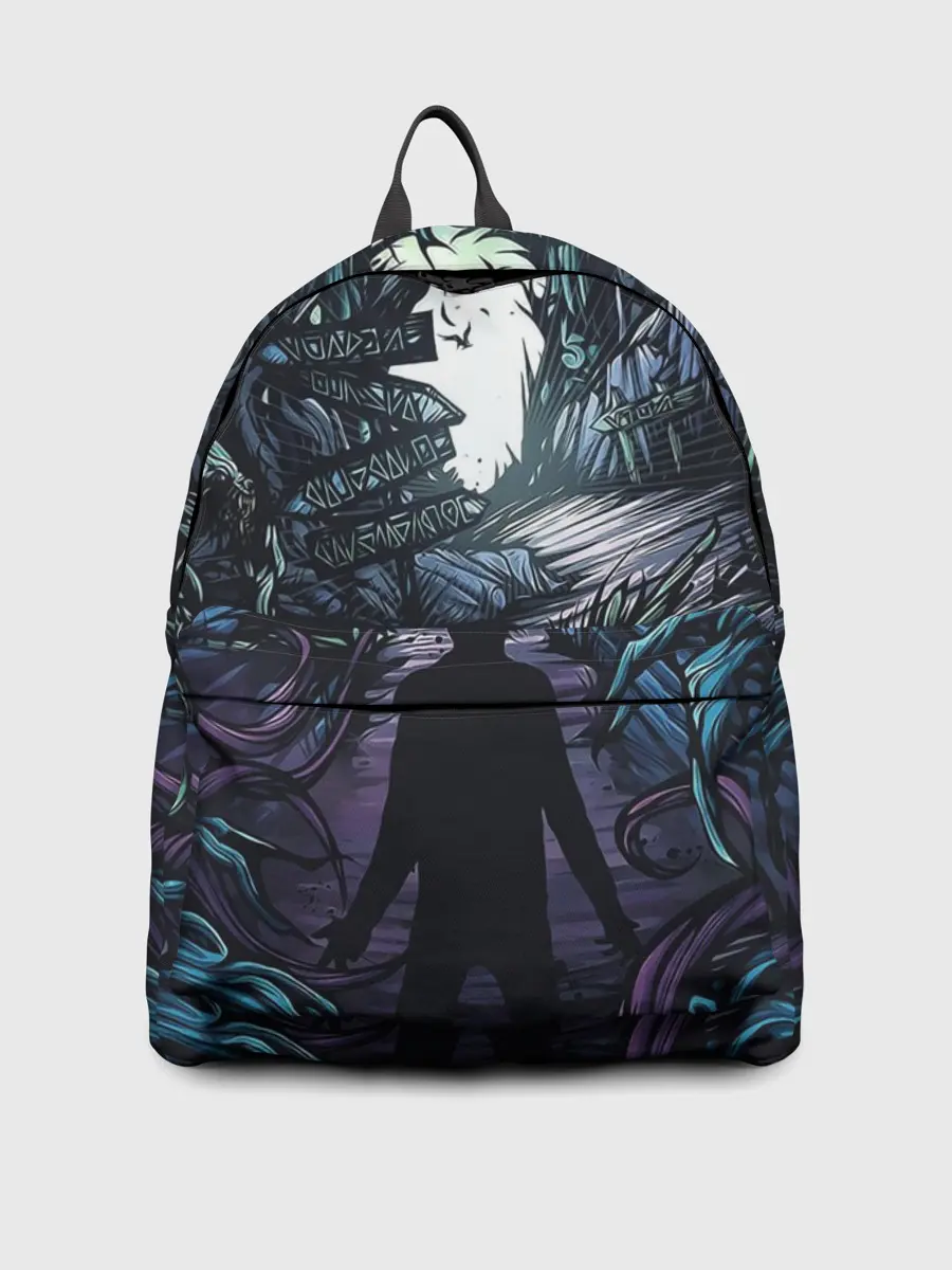 Рюкзак джинсовый / Мистический Лес