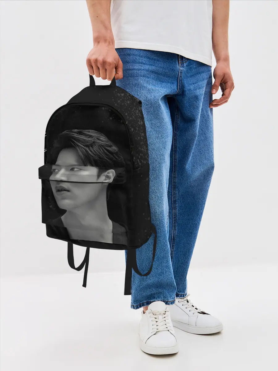 Рюкзак джинсовый / Ли Мин Хо | Lee Min Ho