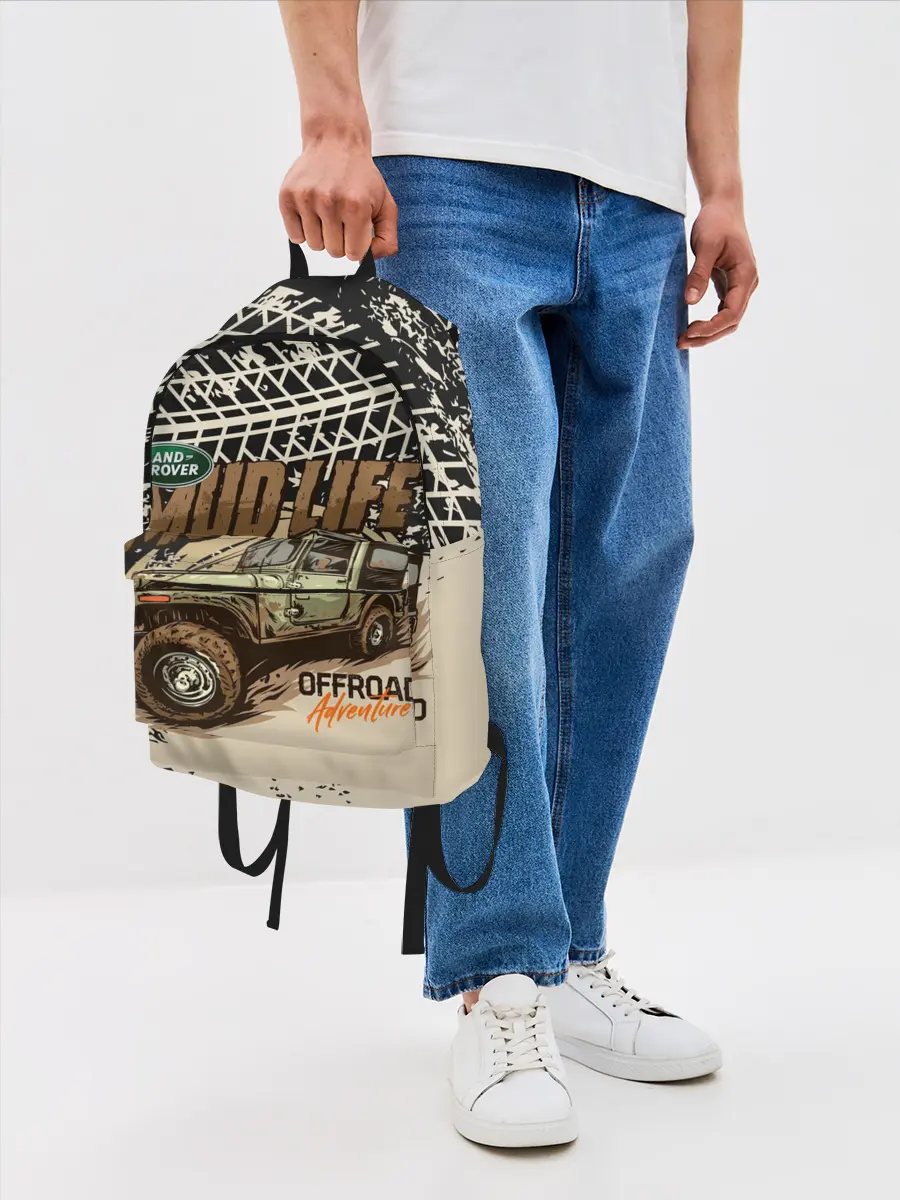 Рюкзак джинсовый / LAND ROVER