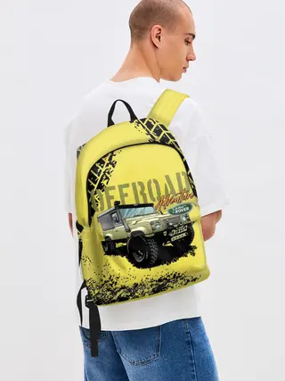 Рюкзак джинсовый / LAND ROVER