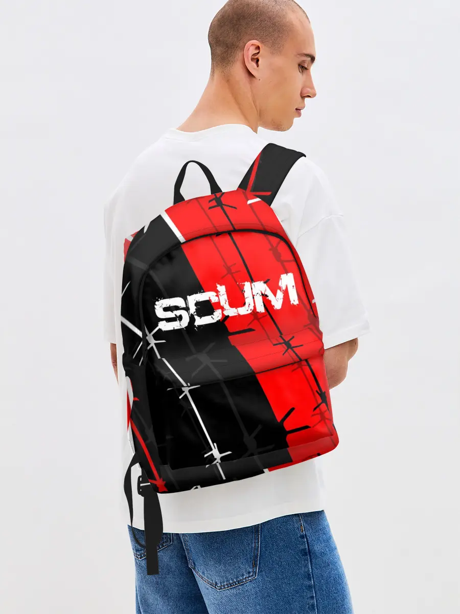 Рюкзак джинсовый / SCUM