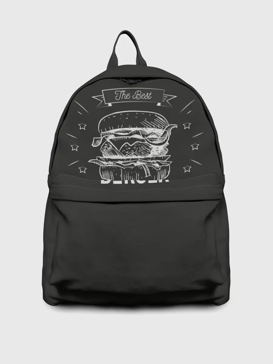 Рюкзак джинсовый / Бургер