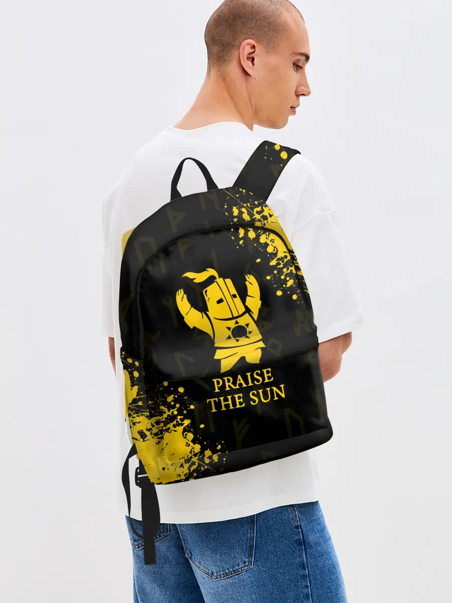 Рюкзак джинсовый / DARK SOULS | ТЁМНЫЕ ДУШИ