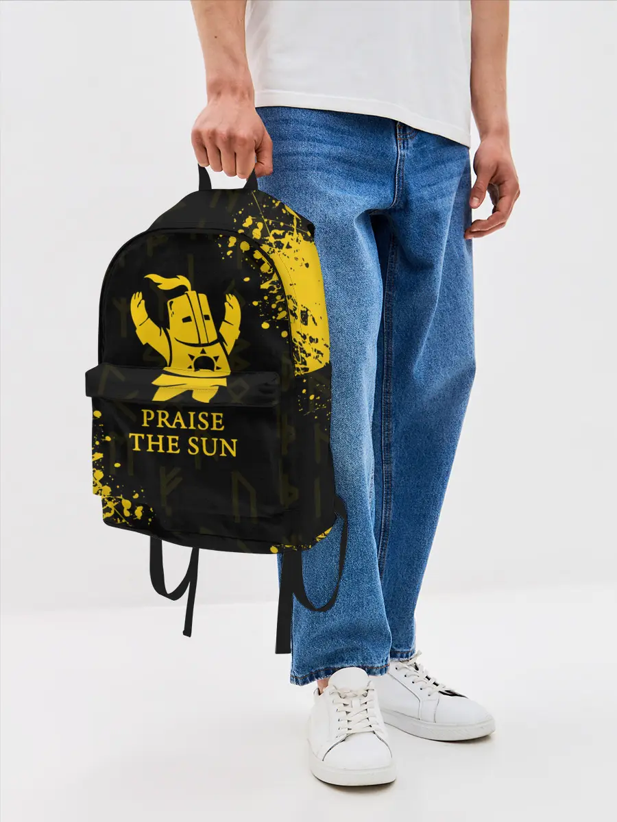 Рюкзак джинсовый / DARK SOULS | ТЁМНЫЕ ДУШИ