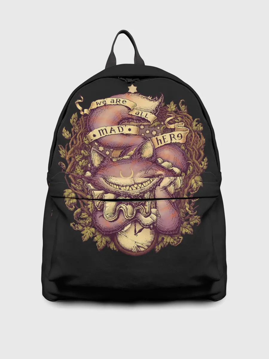 Рюкзак джинсовый / Чеширский котик