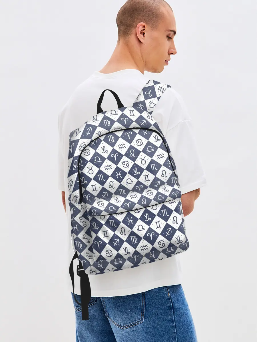 Рюкзак джинсовый / Знаки Зодиака