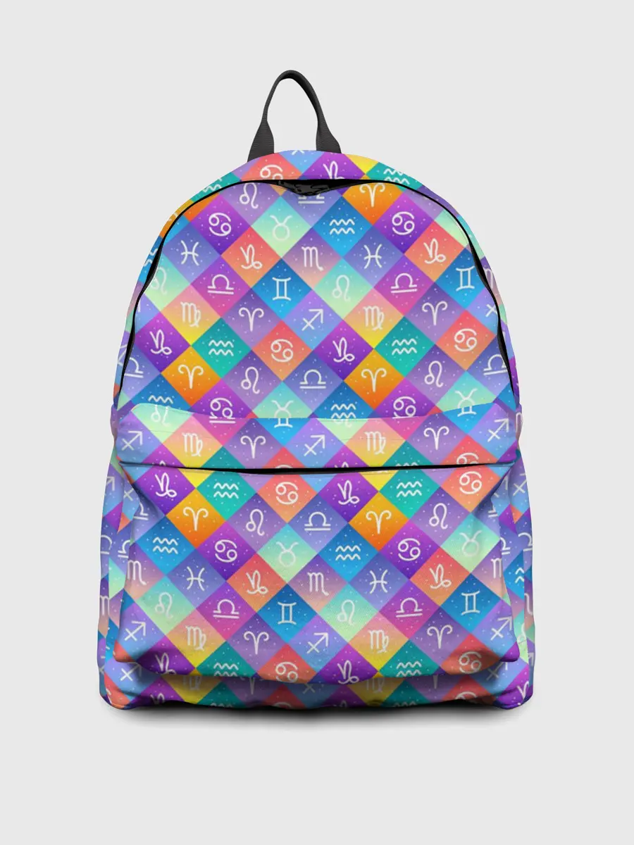 Рюкзак джинсовый / Знаки Зодиака