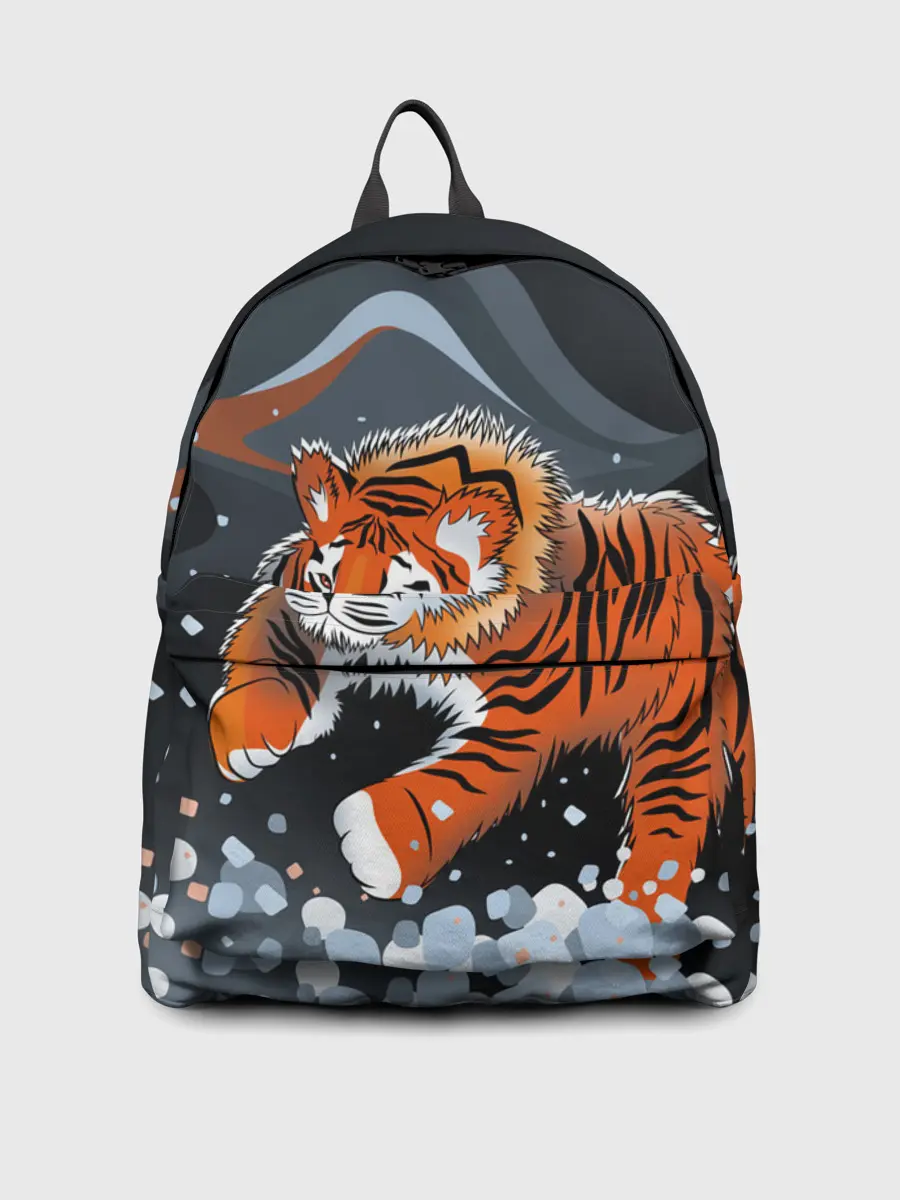 Рюкзак джинсовый / АМУРСКИЙ ТИГР