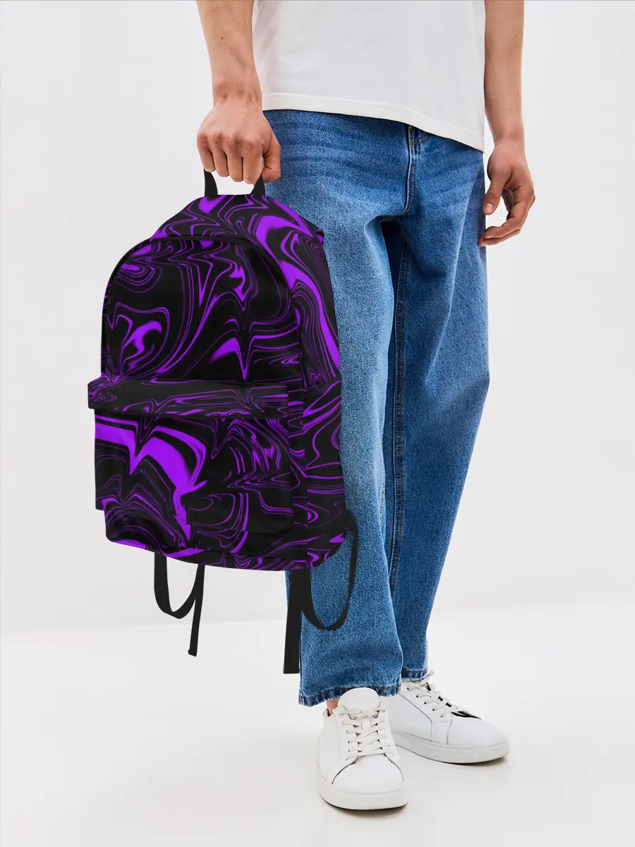 Рюкзак джинсовый / Жидкий градиент