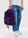 Рюкзак джинсовый / Жидкий градиент