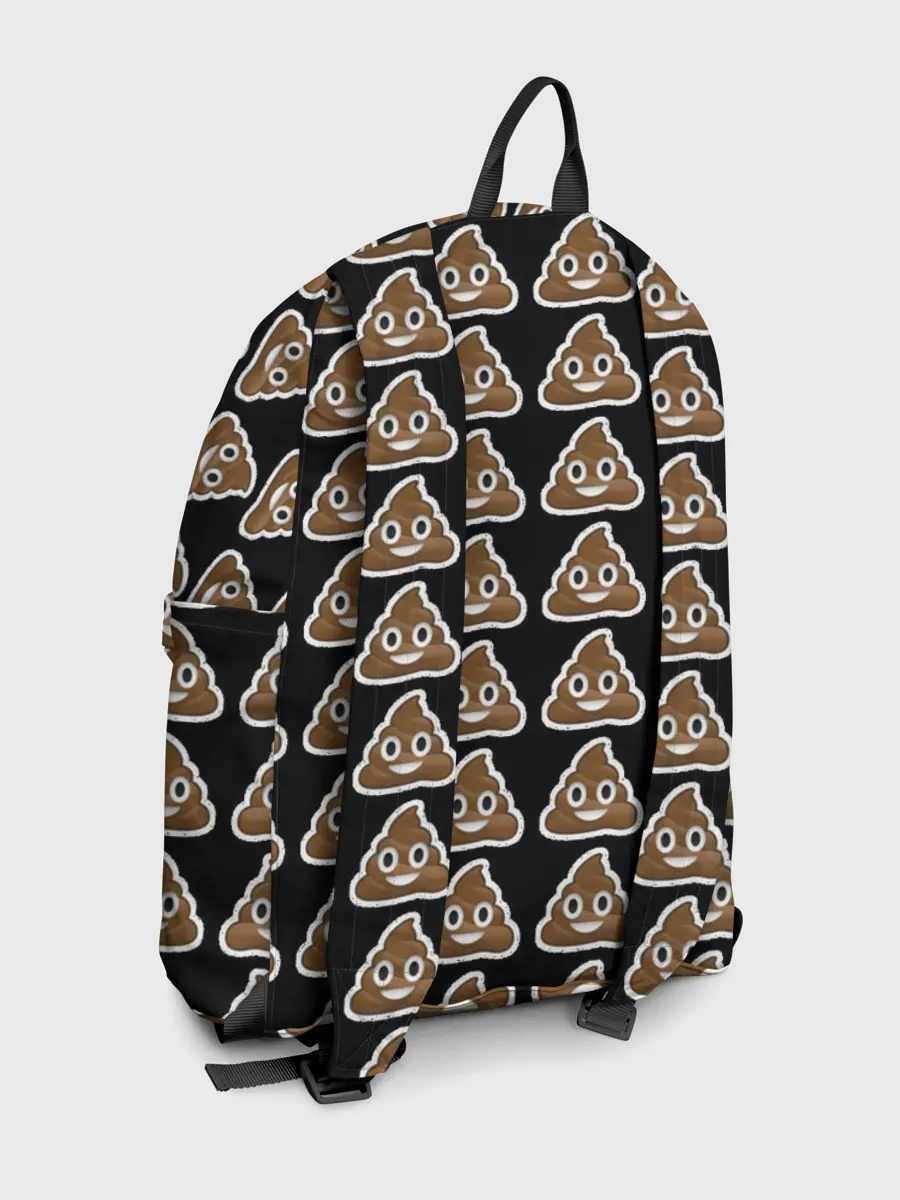 Рюкзак джинсовый / Pile of Poo on black