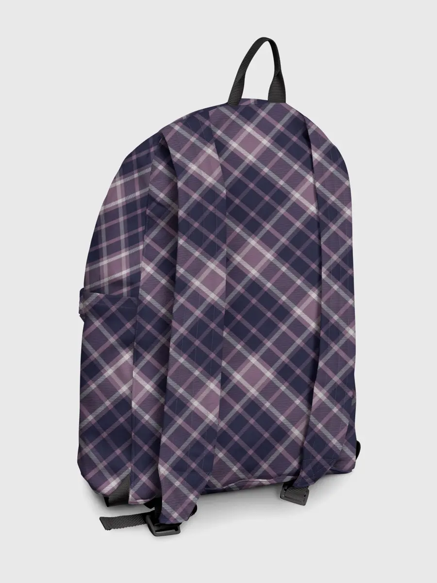 Рюкзак джинсовый / Текстура в клетку