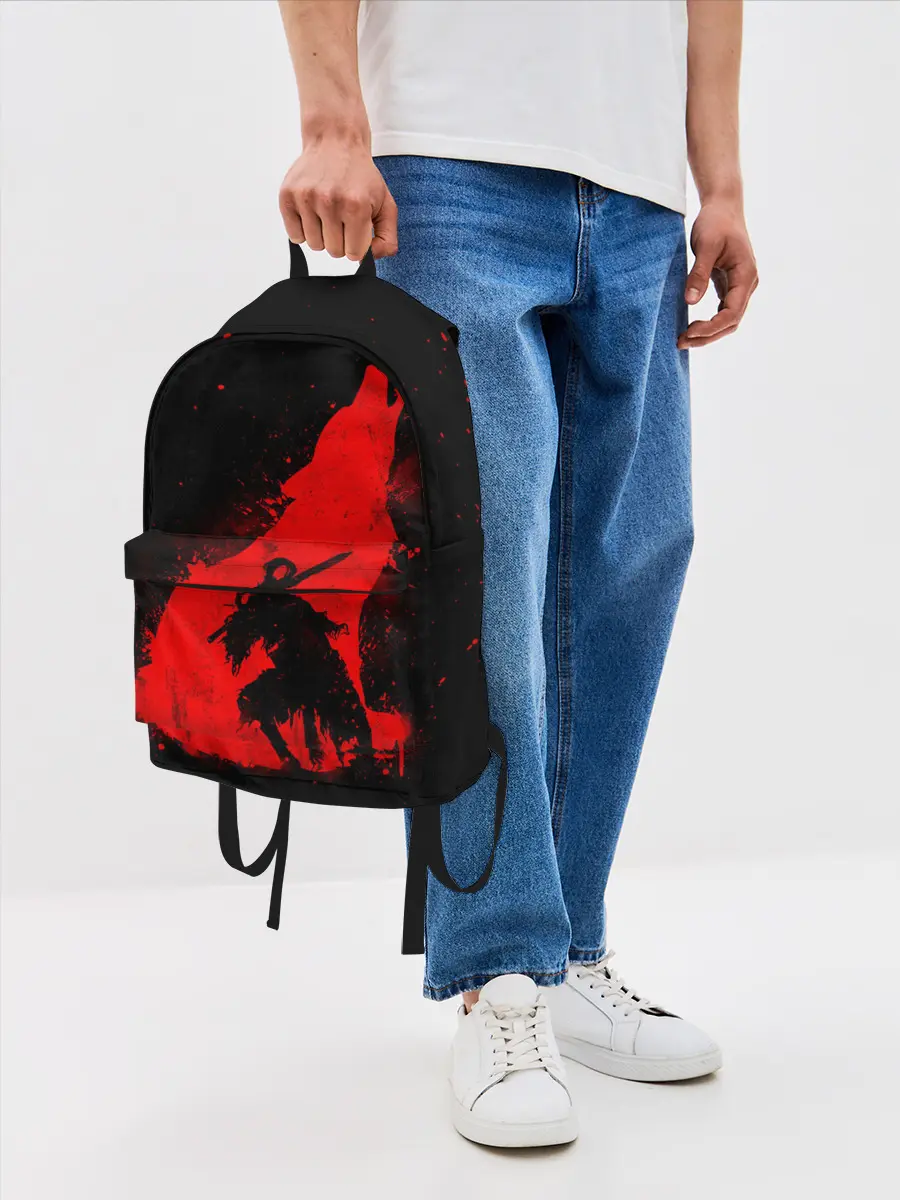 Рюкзак джинсовый / DARK SOULS | ТЁМНЫЕ ДУШИ