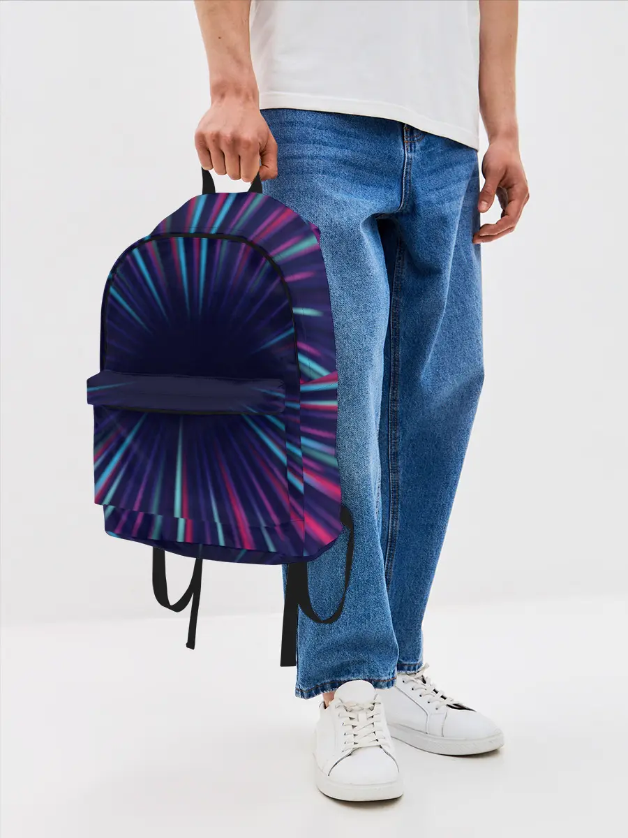 Рюкзак джинсовый / Вспышка Сверхновой