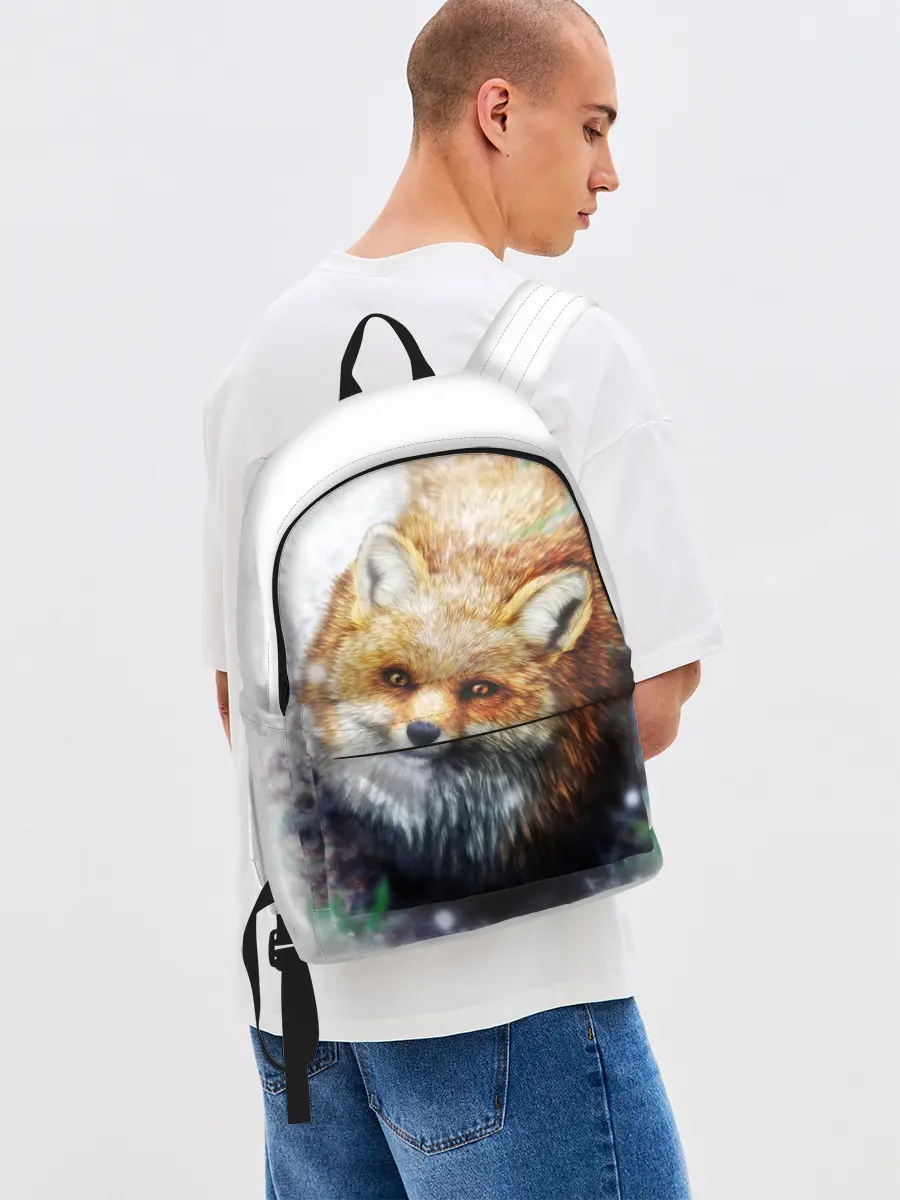 Рюкзак джинсовый / Лиса