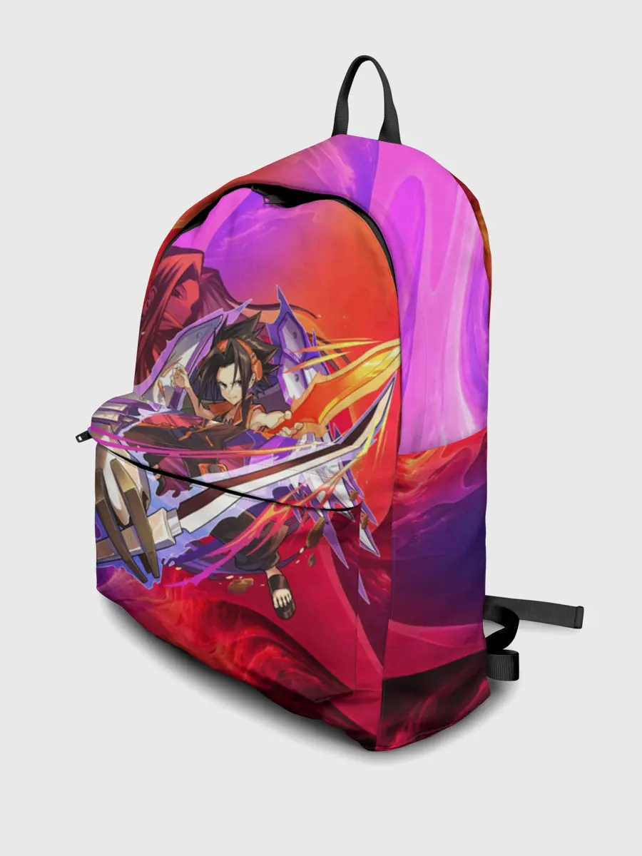 Рюкзак джинсовый / Шаман Кинг | Йо Асакура